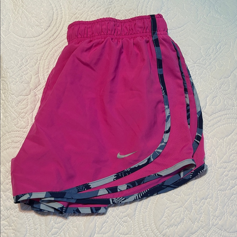 Pink Nike Athletic Shorts